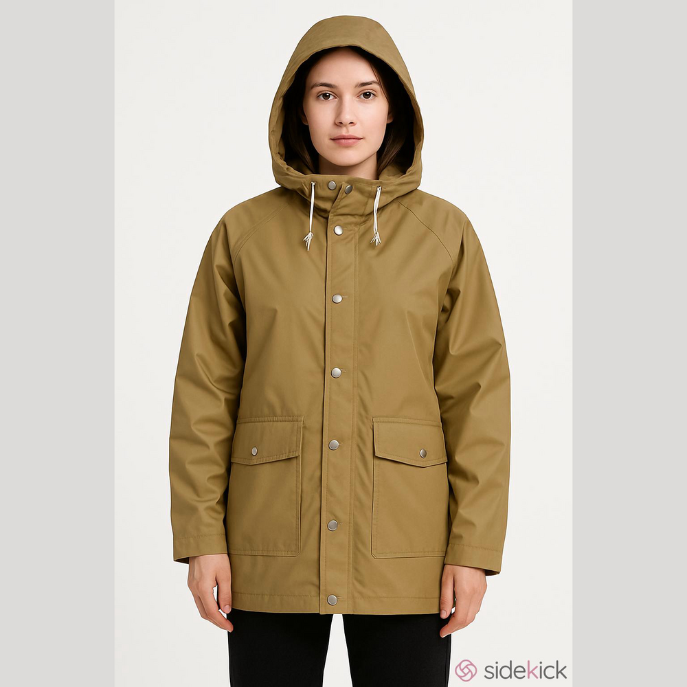 ✨Rontè Tan All Weather Hooded Jacket